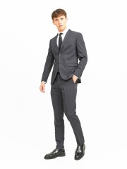     Newsmen Slim fit Anzug - Dunkelgrau Anzug